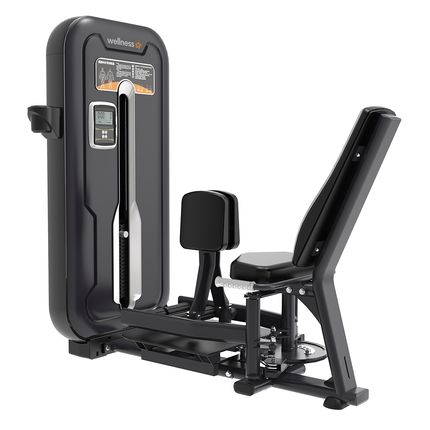 Adductor Abductor (Cadeira Adutora E Abdutora) Profissional Nivus Preto 120kg Wellness - EM403 EM403