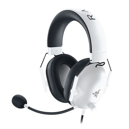 Headset Razer BlackShark V2 X Com Fio Xbox Branco - RZ0403241500 RZ0403241500