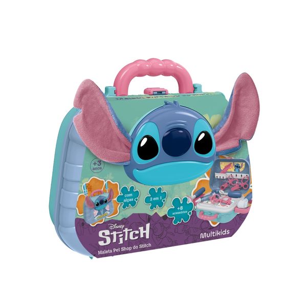Maleta Pet Shop Do Stitch Multikids - BR2496 BR2496