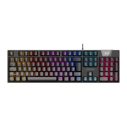 Teclado Gamer Mecânico Royal Score, Full Size, Blue Switch, ABNT2, RGB Preto Warrior - TC313 TC313 Teclado Gamer Mecânico Royal Score, Full Size, Blue Switch, ABNT2, RGB Preto Warrior - TC313 TC313