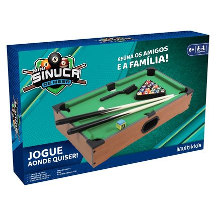 Jogo Mini Sinuca de Mesa Multikids - BR2074OUT [Remanufaturado] BR2074OUT