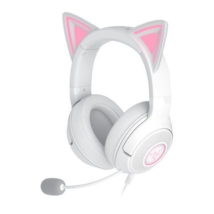 Headset Razer Kraken Kitty V2 Chroma Branco - RZ0404730600 RZ0404730600