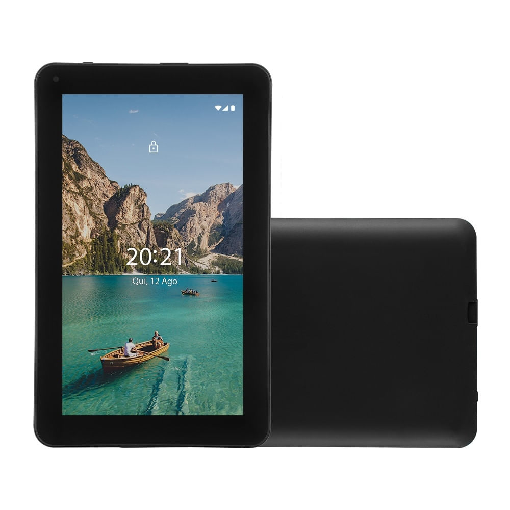 Tablet Mirage 7 Pol Wi-fi 2.8 mAh bateria 64gb 4gb Ram Quad Core + Controle Parental - 2022OUT [Reembalado]