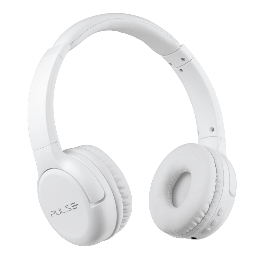 Fone de Ouvido Headphone Bluetooth Flow Branco Pulse - PH394OUT [Remanufaturado]