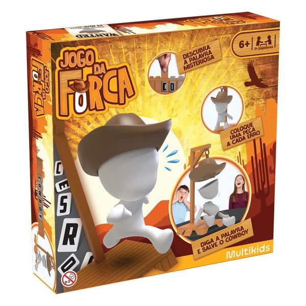 Jogo da Forca Magnético C/ Boneco Interativo Multikids - BR2334OUT [Reembalado] BR2334OUT