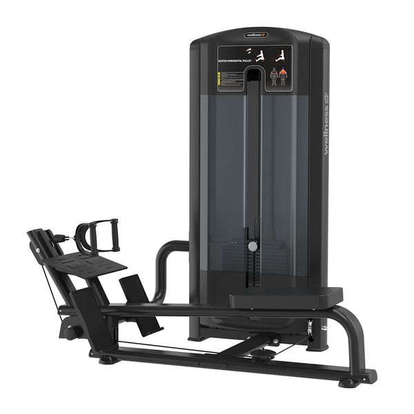SEATED HORIZONTAL PULLEY NIVUS PRETO 100 - EM489 EM489