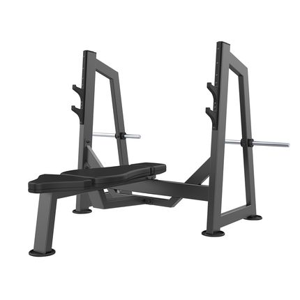 Olimpic Supine Bench Classic Profissional Preto - EM207 EM207