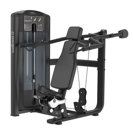 SHOULDER PRESS NIVUS PRETO 70KG - EM481 EM481