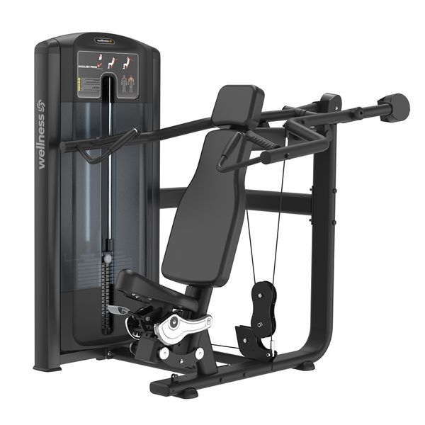 SHOULDER PRESS NIVUS PRETO 70KG - EM481 EM481