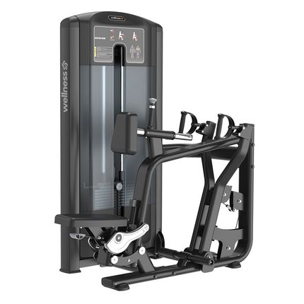 SEATED ROW NIVUS PRETO 100KG - EM483 EM483