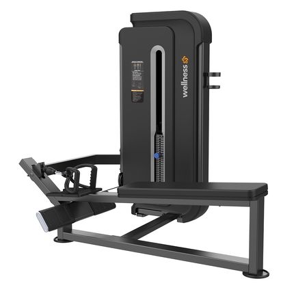 Remada Curvada Profissional New Classic Preto Wellness - EM378 EM378