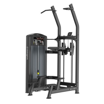 ASSISTED CHIN / DIP NIVUS PRETO 80KG - EM486 EM486