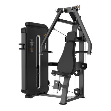 Supino Reto Maquina New Classic Profissional Preto Wellness - EM343 EM343