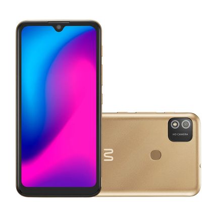 Smartphone Multilaser G 2 4G 32GB  Tela HD 6.1 pol. Dual Chip 2GB RAM Câmera 8MP + 5MP Android 11 - Dourado - P9155OUT [Remanufaturado] P9155OUT