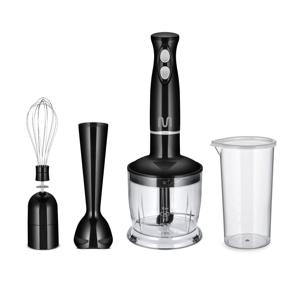 Mixer 3 em 1 Gourmet Preto 350W 220V Multi - GO008OUT [Reembalado]
