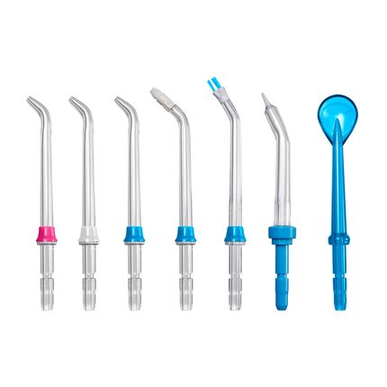 Bicos para Irrigador Oral Pack com 7 bicos Limpeza Completa Multi Saúde - HC067 HC067
