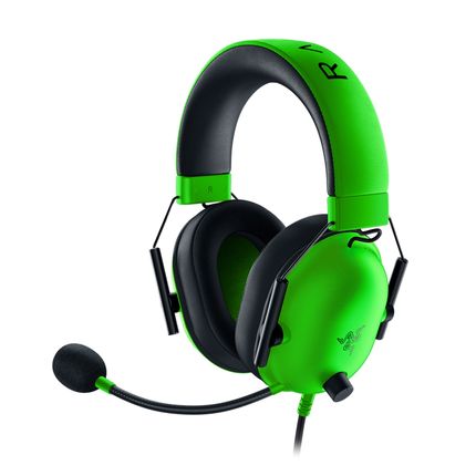 Headset Blackshark V2 X Surround 7.1 P2 Green Razer - RZ0403240600OUT [Remanufaturado] RZ0403240600OUT