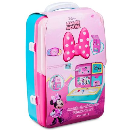 Mochila de Atividades da Minnie Com Canetinhas e Acessórios Multikids - BR1588OUT [Remanufaturado] BR1588OUT