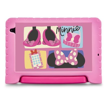 Tablet Infantil Minnie Wi-fi 6GB RAM 64GB Tela 8 Pol. Android 13 Octa-core Multi - NB439 NB439