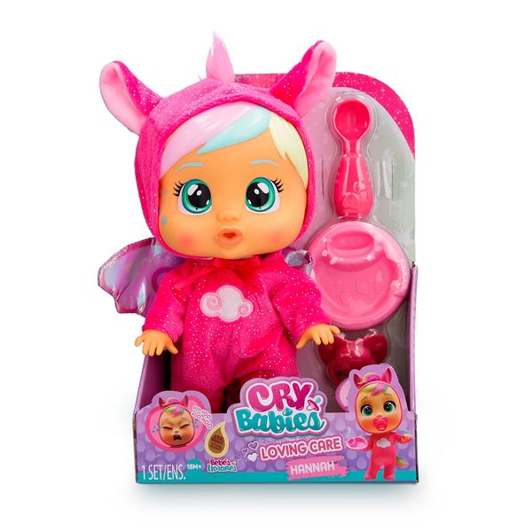 Boneca Cry Babies Hannah Com Acessorios Multikids - BR2395 BR2395