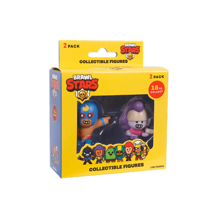 Bonecos Brawl Stars 2 Pack Sortido Multikids - BR2365 BR2365
