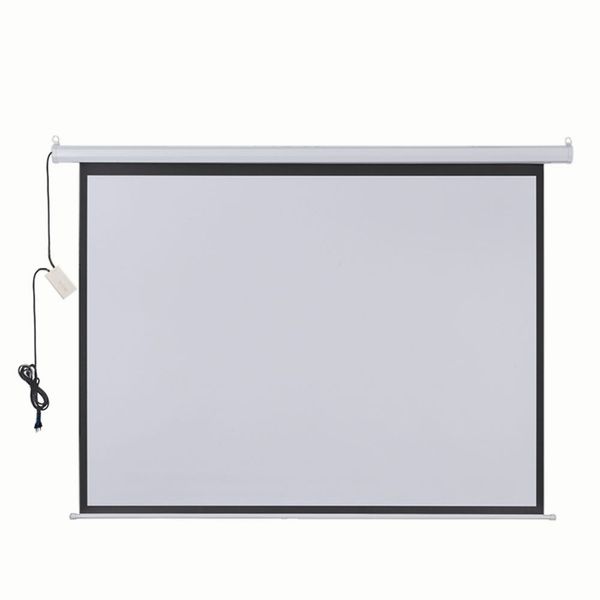 Tela de Projeção Retrátil Elétrica 203 X 152cm 220v - AC355OUT [Reembalado] AC355OUT