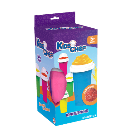 Copo Kids Chef Raspadinha Multikids - BR2195 BR2195