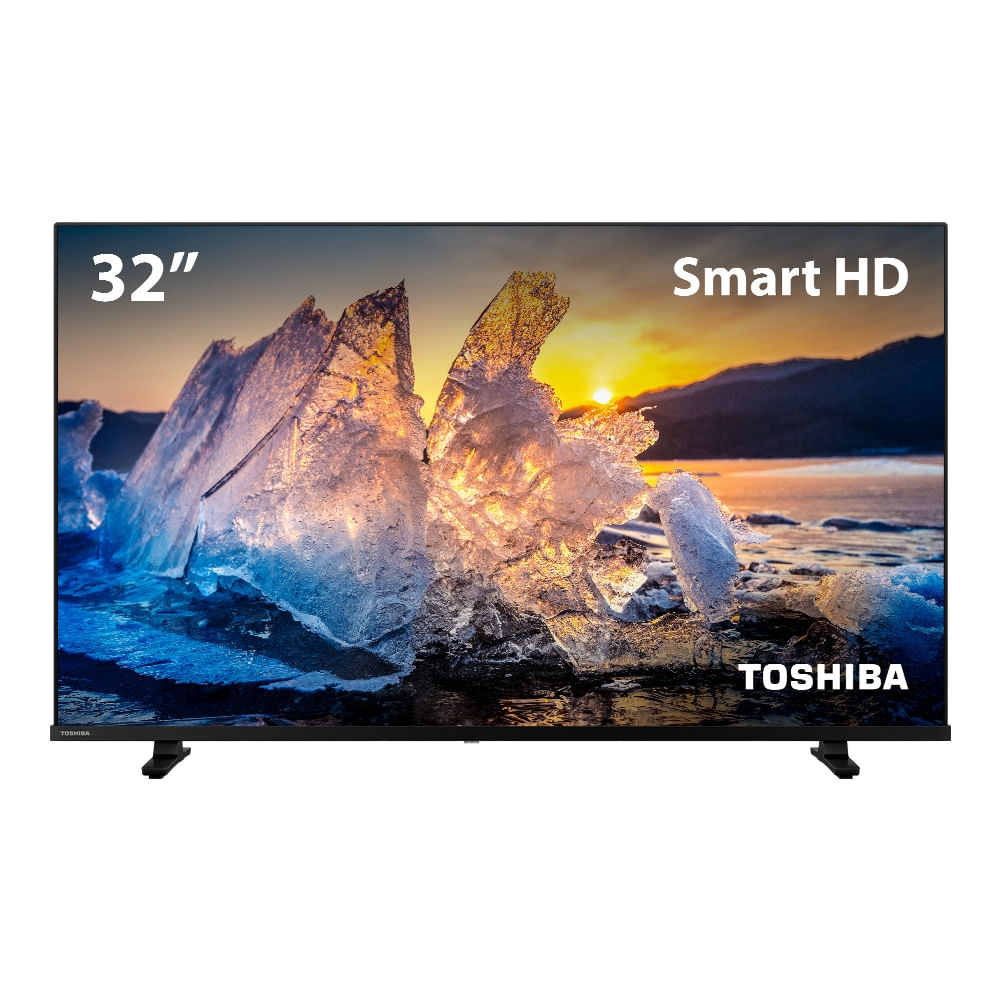 Smart TV DLED 32" HD Toshiba 32V35MS VIDAA 2 HDMI 2 USB Wi-Fi - TB020MOUT [Reembalado]