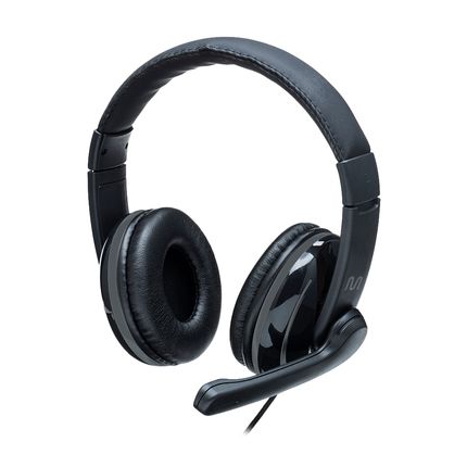 Headset Pro Conexão USB com Mic e Cancelamento de Ruído Controle de Volume Preto Multi [Multilaser] - PH317 PH317