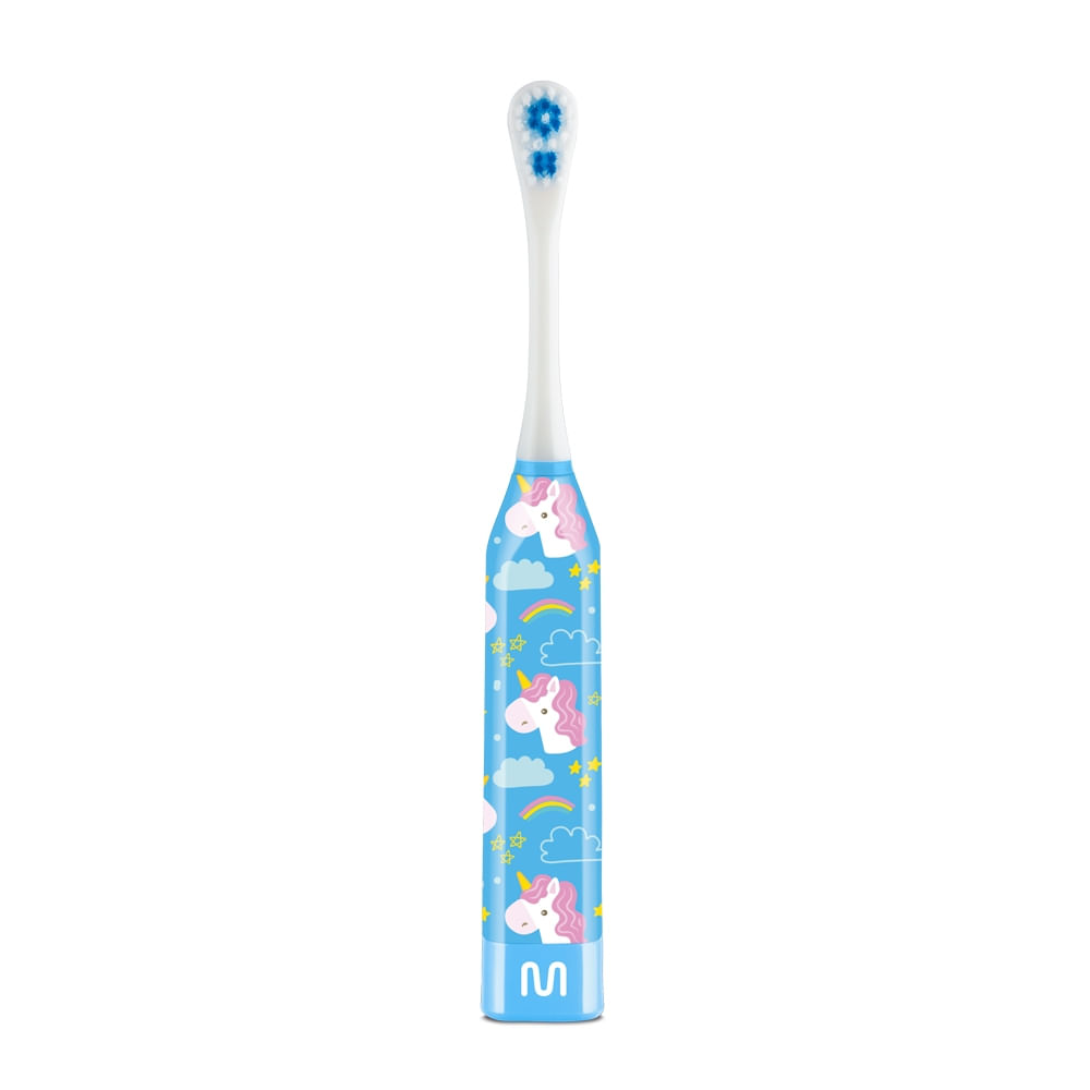 Escova Elétrica Infantil Kids Health Pro Unicórnios Multi Saúde - HC081