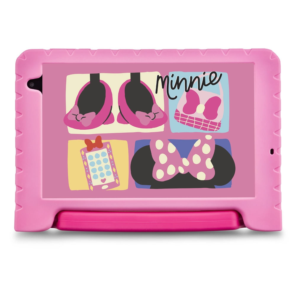 Tablet Infantil Minnie Wi-fi 6GB RAM 64GB Tela 8 Pol. Android 13 Octa-core Multi - NB439OUT [Reembalado]