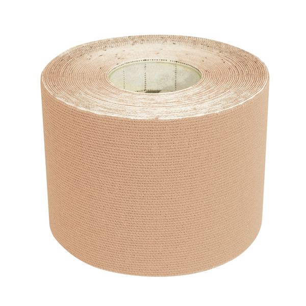 Fita Kinésio Muscle Fix 5x500cm Rolo Bege Multi Saúde - HC041OUT [Reembalado] HC041OUT