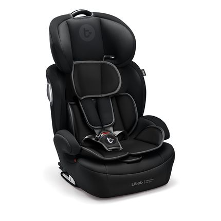 Cadeirinha Infantil para carro Safemax Fix 2.0 Isofix 9-36 Kg Preta Litet - BB459 BB459