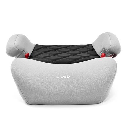 Assento de Elevação Booster Yukon 15-36 Kg Isofix Cinza Litet - BB477OUT [Remanufaturado] BB477OUT