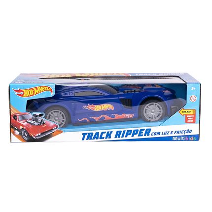 Hot Wheels Carros Track Ripper Azul com Luz e Som 42CM Tamanho Multikids - BR2264 BR2264