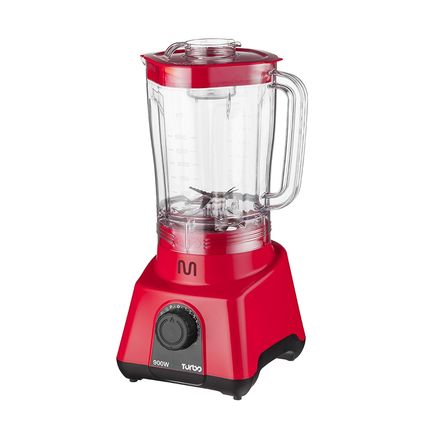 Liquidificador Turbo Vermelho 900w-127v Multi - LQ903OUT [Remanufaturado] LQ903OUT