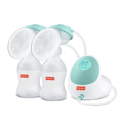 Bomba tira leite Elétrica Dupla Mom's Essentials Fisher-Price - BB1224OUT [Remanufaturado] BB1224OUT