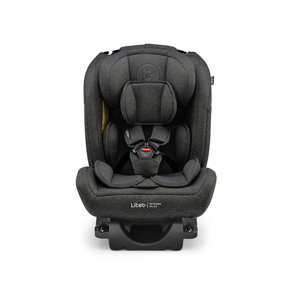 Cadeirinha 0-36kg Isofix All Stages Preta Litet + Clube Maternidade - BB4501A BB4501A