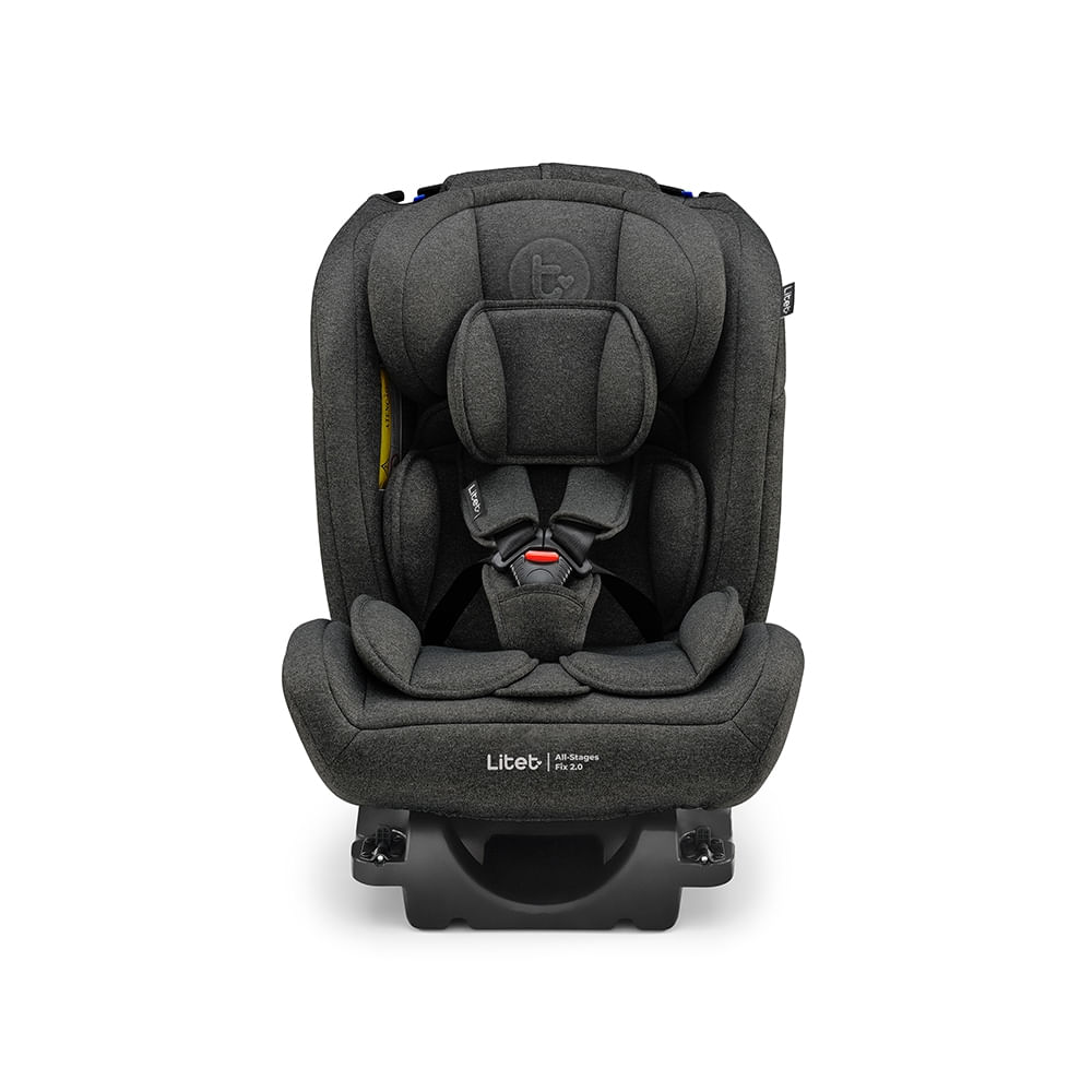 Cadeirinha 0-36kg Isofix All Stages Preta Litet  + Clube Maternidade - BB4501C