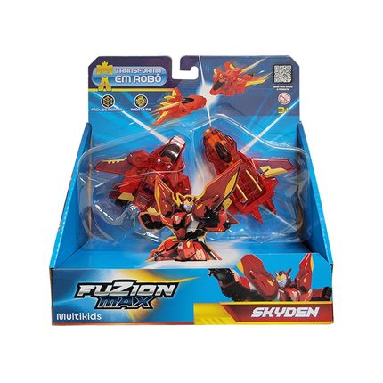 Carro Robô Fuzion Max Skyden Transformável Multikids - BR2242OUT [Remanufaturado] BR2242OUT