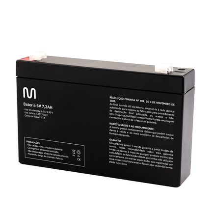 Bateria 6v 7,2ah Powertek  - EN004 EN004