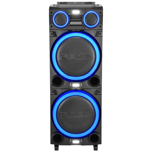 Caixa de Som Torre Double 12 Pol, 2700W Bluetooth Pulse - SP516 SP516