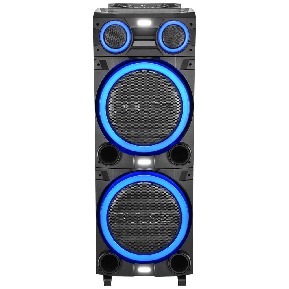 Caixa de Som Torre Double 12 Pol, 2700W Bluetooth Pulse - SP516OUT [Reembalado]