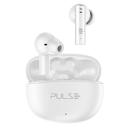 Fone de Ouvido Bluetooth TWS WF400 Branco Pulse - PH439 PH440