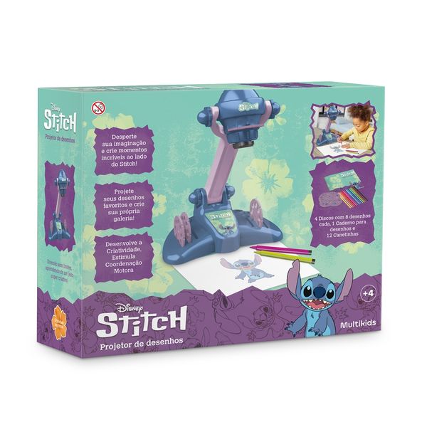 Projetor De Desenhos Stitch Multikids - BR2535 BR2535