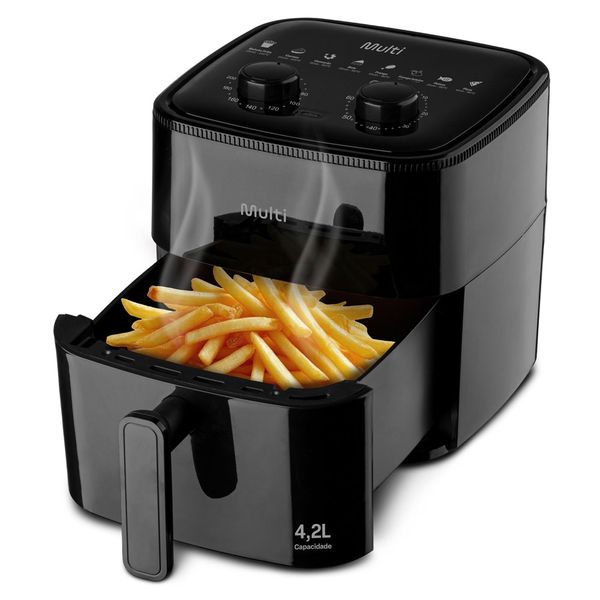 Fritadeira Elétrica Air Fryer 4,2L 1350W 127v Multi - GO252 GO252