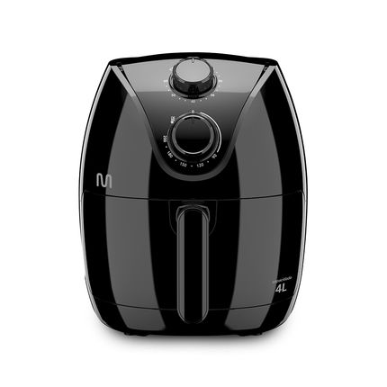 Fritadeira Elétrica Air Fryer 4 Litros 1500w-220v Preta Multi - GO202OUT [Remanufaturado] GO202OUT