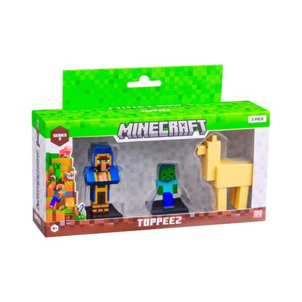 Boneco Sortido Minecraft Pack 3 Série 2 Multikids - BR2554 BR2554