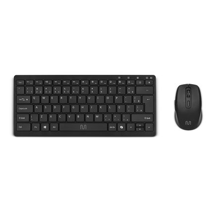 Combo Teclado e Mouse Recarregável Sem Fio Multi - TC404 TC404