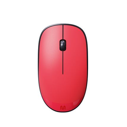 Mouse Sem Fio Slim MS300 1200 DPI 3 botões Vermelho Multi - MO343 MO343